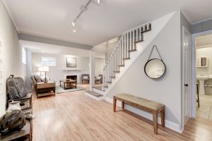 Staged Basement, Washington, D.C.